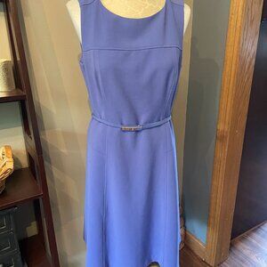 NWT White House Black Market Majorelle Belted Dress - Size 12